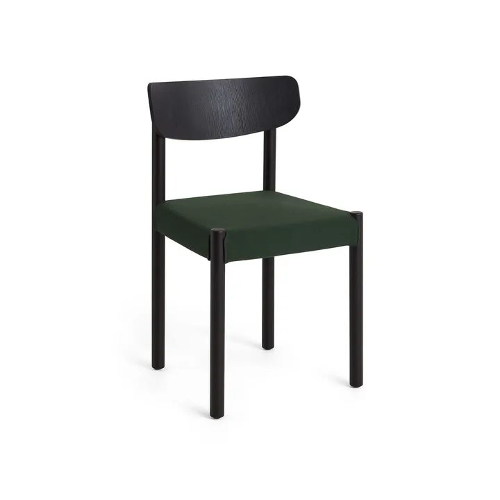 Pack Chair 11 stoel - Iron black eik-Steelcut 975 - HAY