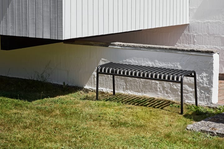 Palissade bank 120x42 cm, Anthracite HAY