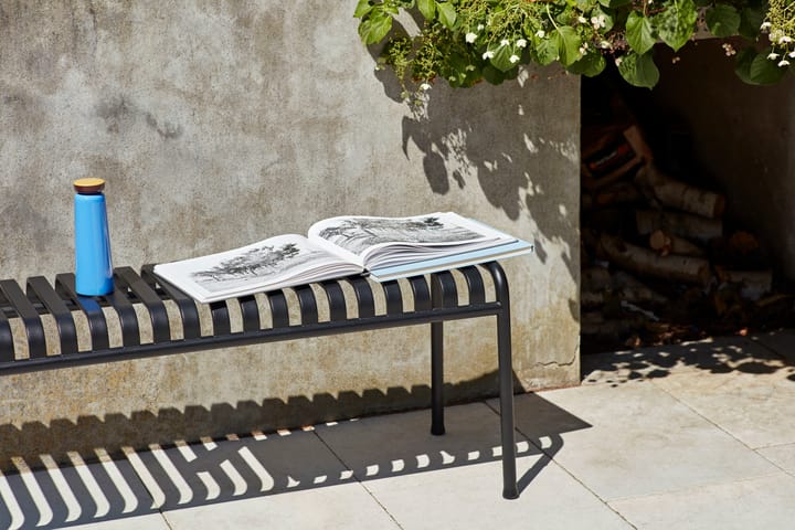 Palissade bank 120x42 cm, Anthracite HAY