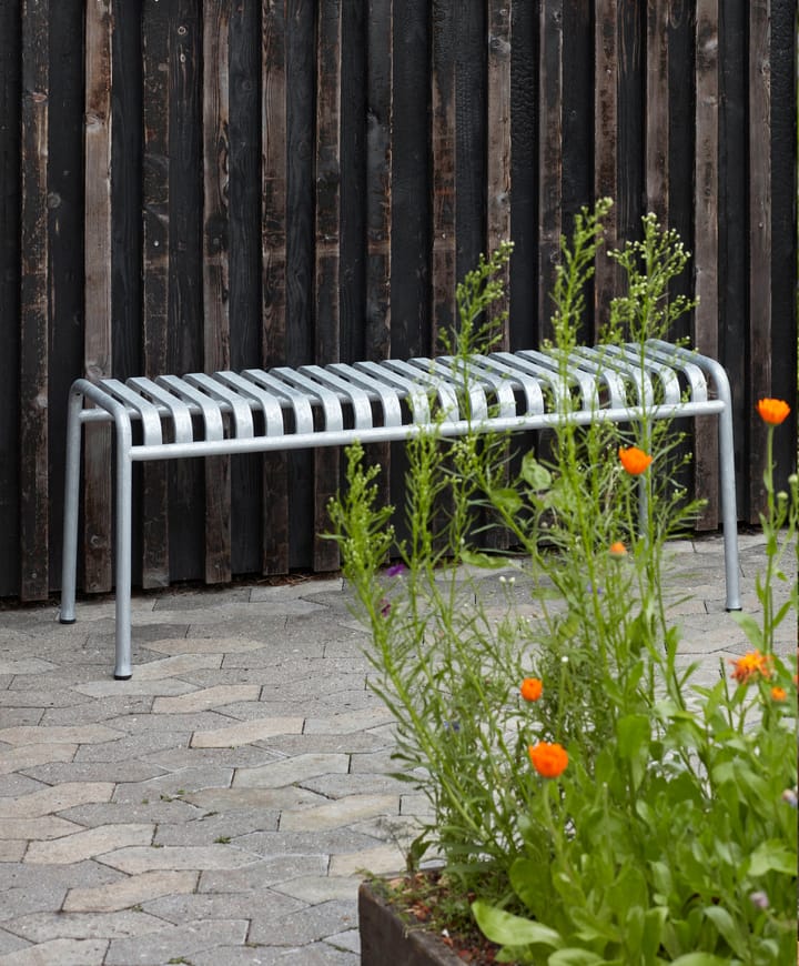 Palissade bank 120x42 cm, hot galvanized HAY