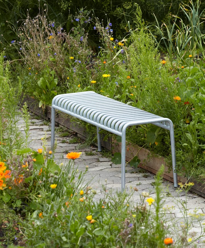 Palissade bank 120x42 cm, hot galvanized HAY