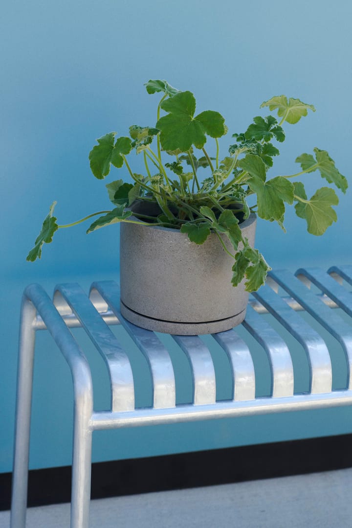 Palissade bank 120x42 cm, hot galvanized HAY