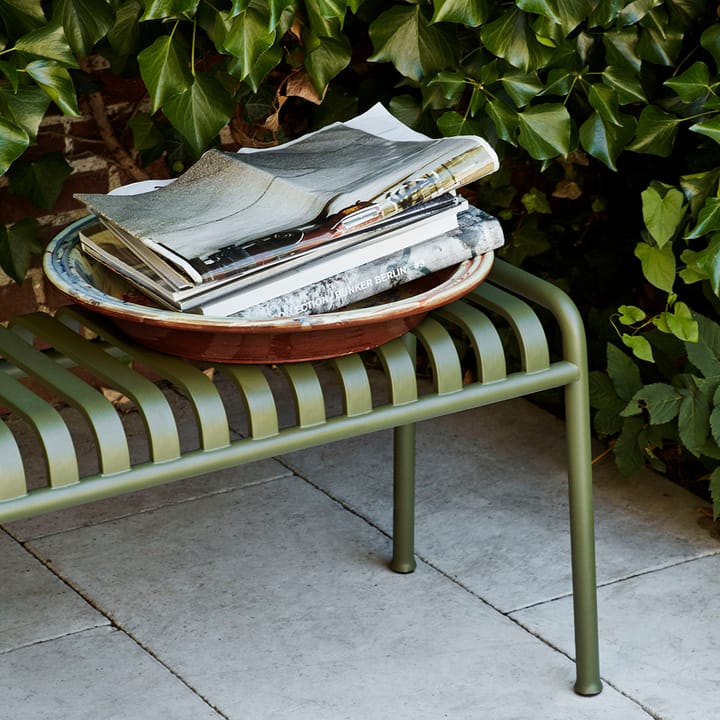 Palissade bank 120x42 cm, Olive HAY