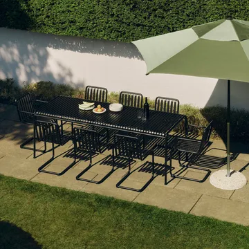 Palissade Cantilever armstoel - Antraciet - HAY