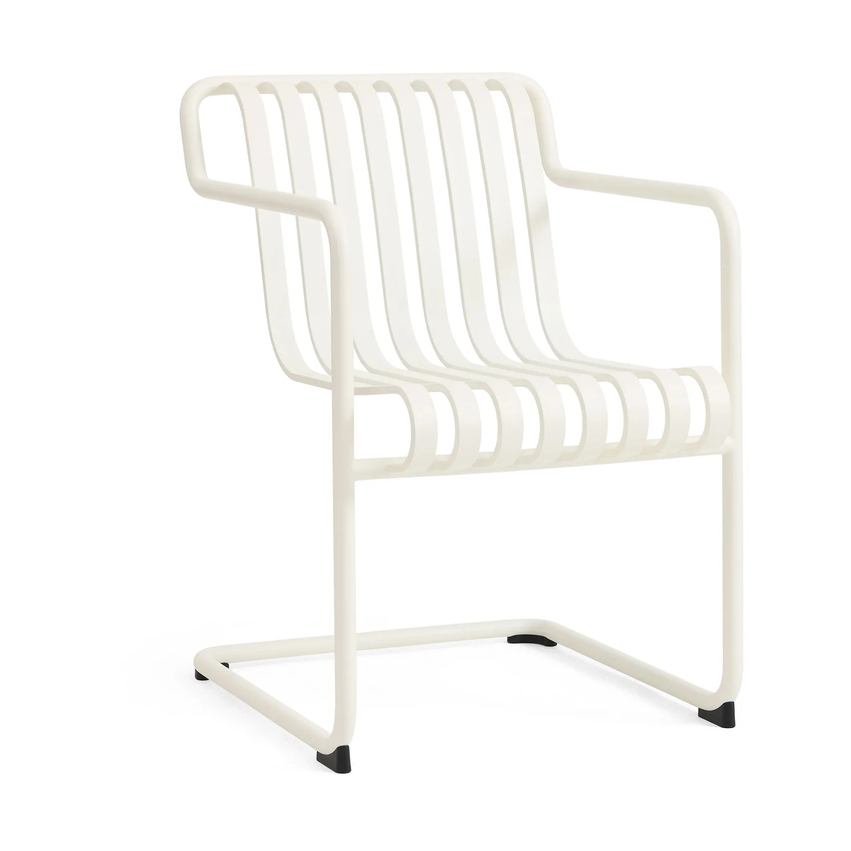 Palissade Cantilever Dining armstoel, Cream white HAY