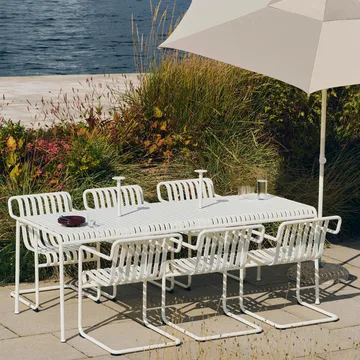 Palissade Cantilever Dining armstoel - Cream white - HAY