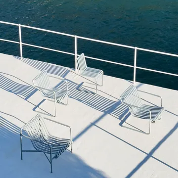 Palissade Cantilever Dining armstoel - Thermisch verzinkt staal - HAY