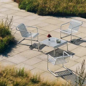 Palissade Cantilever Low loungestoel - Thermisch verzinkt staal - HAY