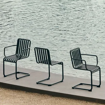 Palissade Cantilever stoel - Antraciet - HAY