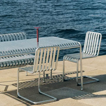 Palissade Cantilever stoel - Thermisch verzinkt staal - HAY