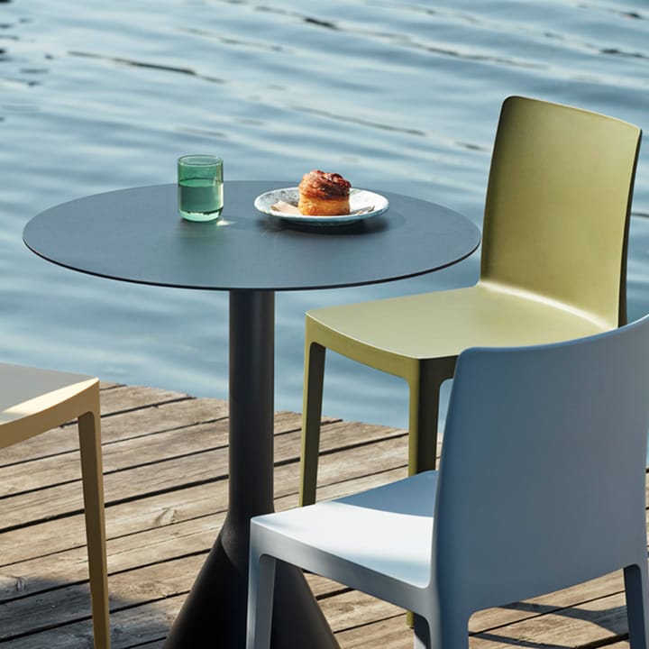 Palissade Cone rond koffietafel, Anthracite, ø70 HAY