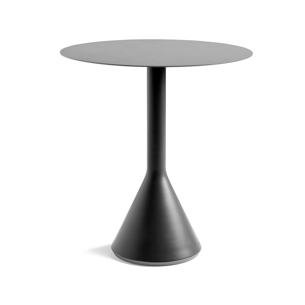 HAY Palissade Cone rond koffietafel anthracite, ø70