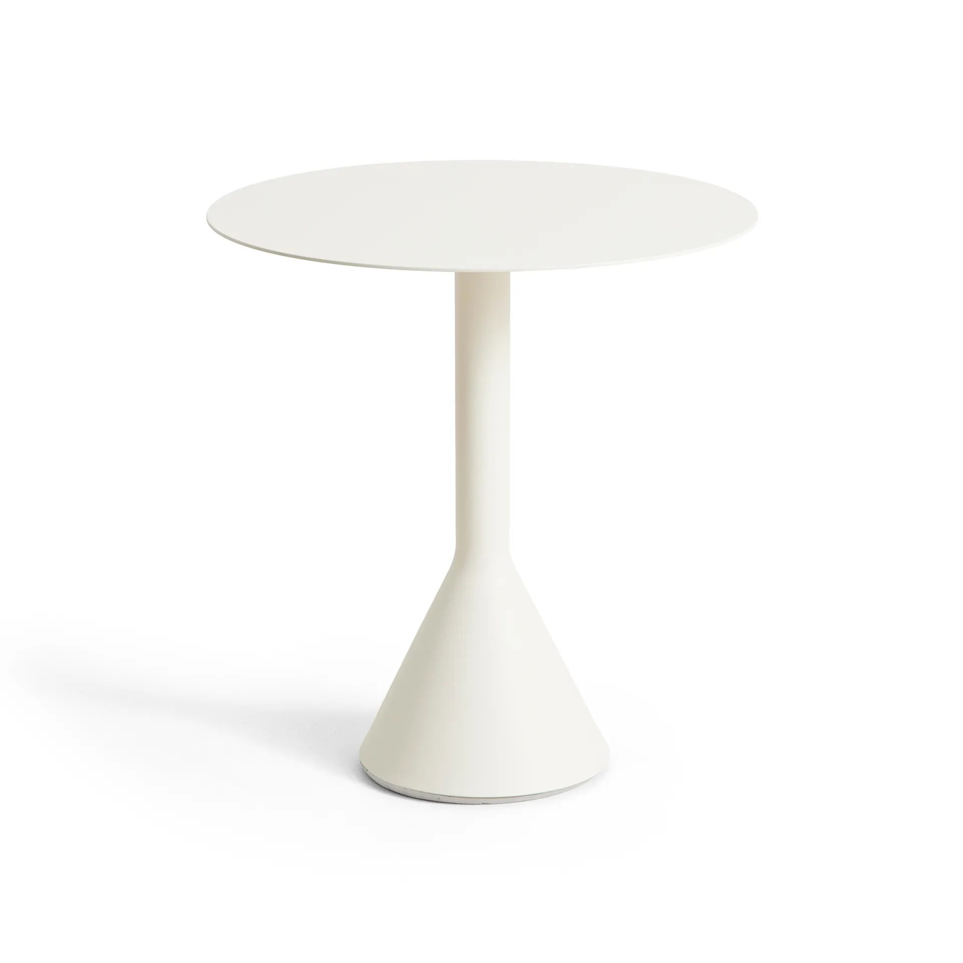 Palissade Cone rond koffietafel, Cream white, Ø70 cm HAY
