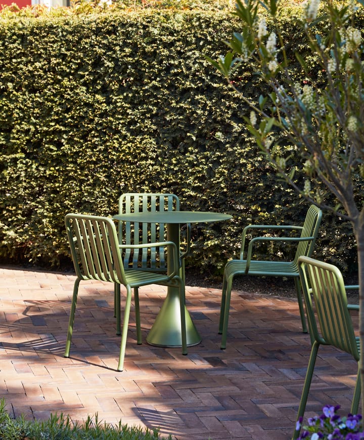 Palissade Cone rond koffietafel, Olive, ø70 HAY