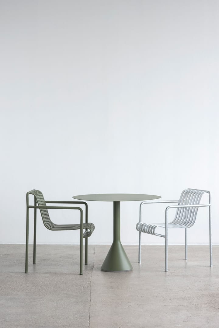 Palissade Cone rond koffietafel, Olive, ø90 HAY