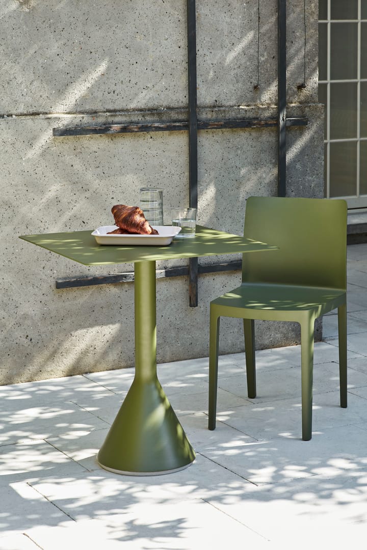 Palissade Cone vierkant koffietafel 65x65 cm - olive - HAY