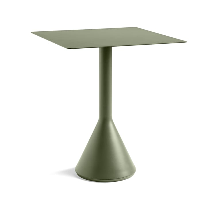 Palissade Cone vierkant koffietafel 65x65 cm - olive - HAY