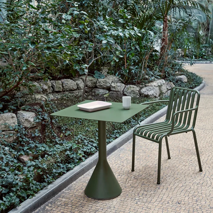 Palissade Cone vierkant koffietafel 65x65 cm van HAY - NordicNest.nl