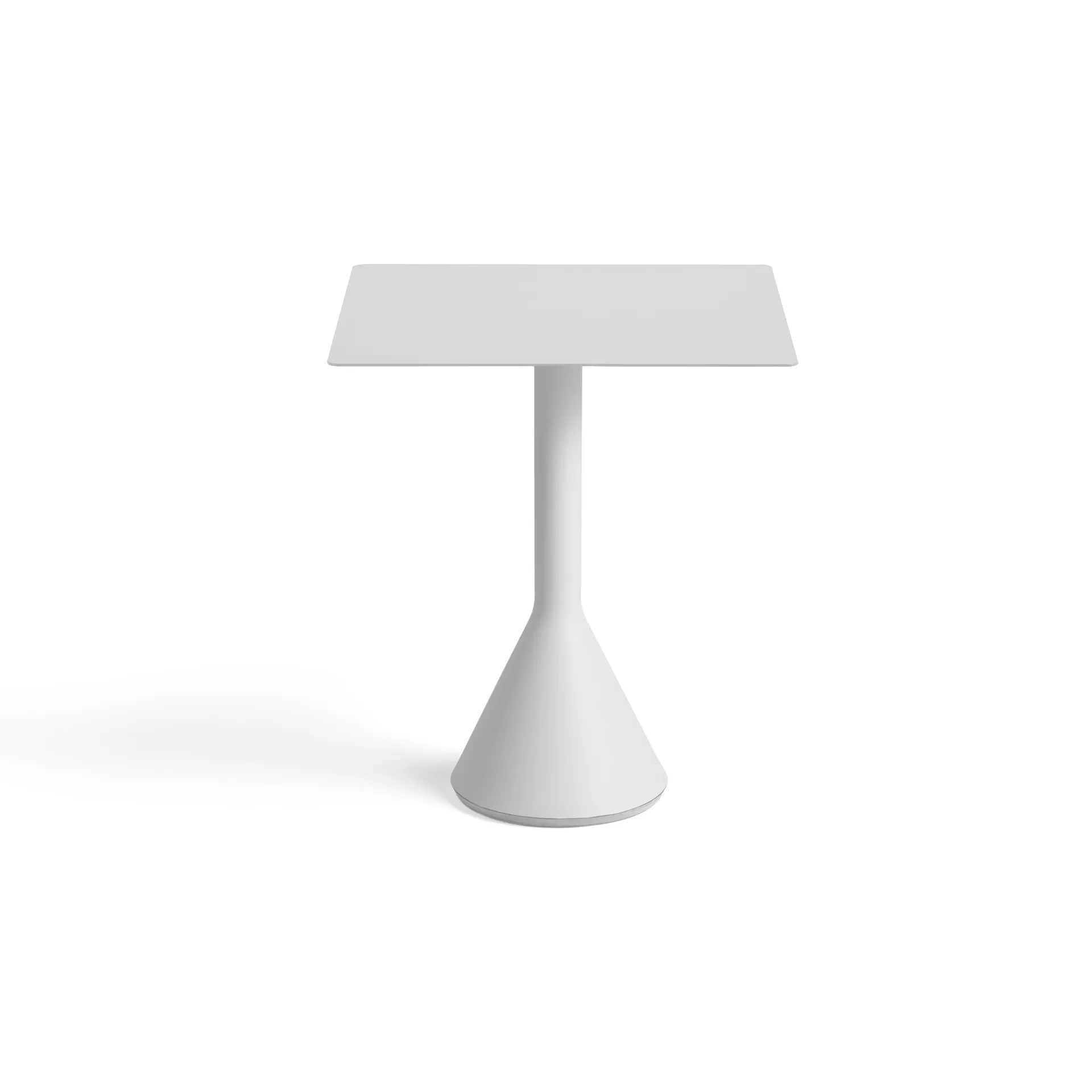 Palissade Cone vierkant koffietafel 65x65 cm, Sky grey HAY