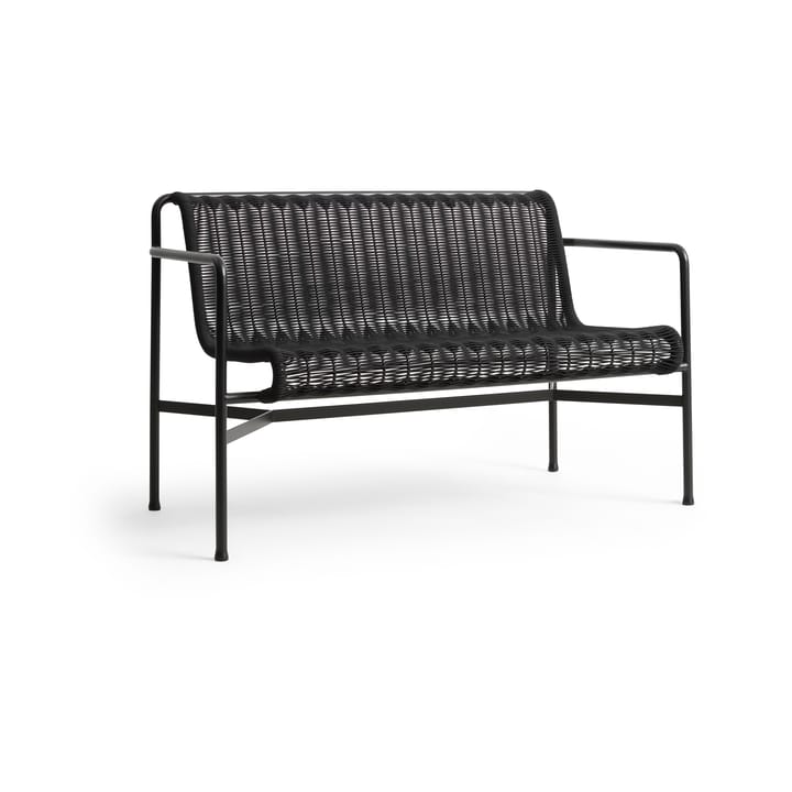 Palissade Cord Dining bank met armleuningen - Anthracite - HAY