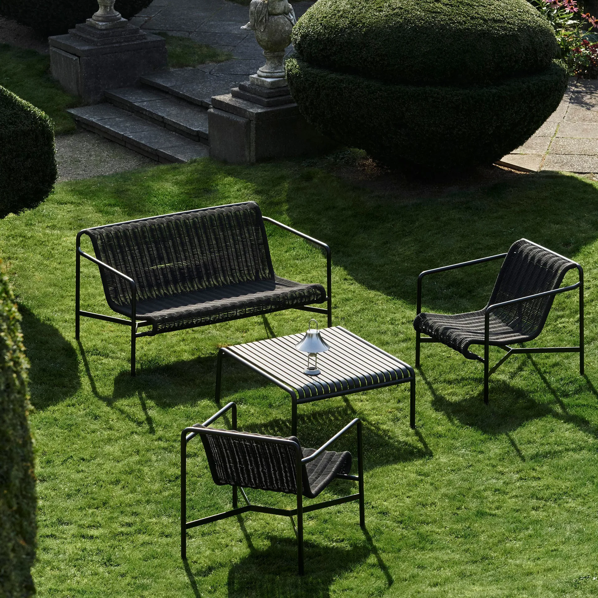 Palissade Cord lounge bank, Anthracite HAY