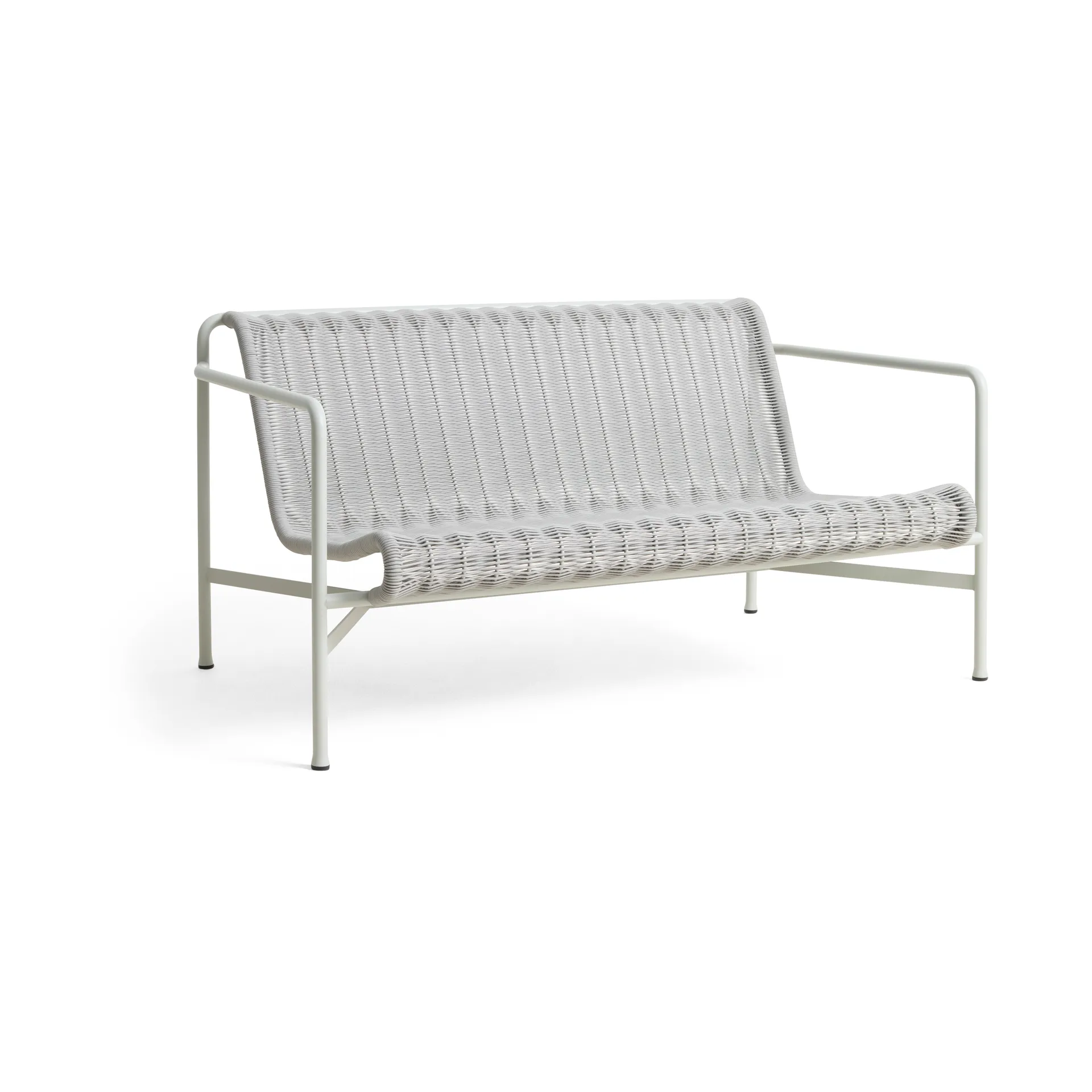 Palissade Cord lounge bank, Sky grey HAY