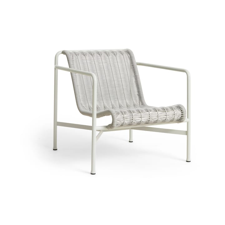 Palissade Cord Low loungestoel - Sky grey - HAY