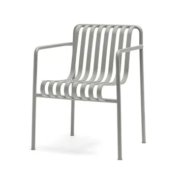 Palissade Dining armstoel - Sky grey - HAY