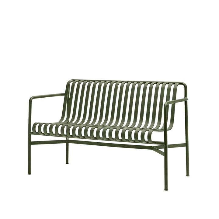 Palissade Dining bank met armleuningen - Olive - HAY