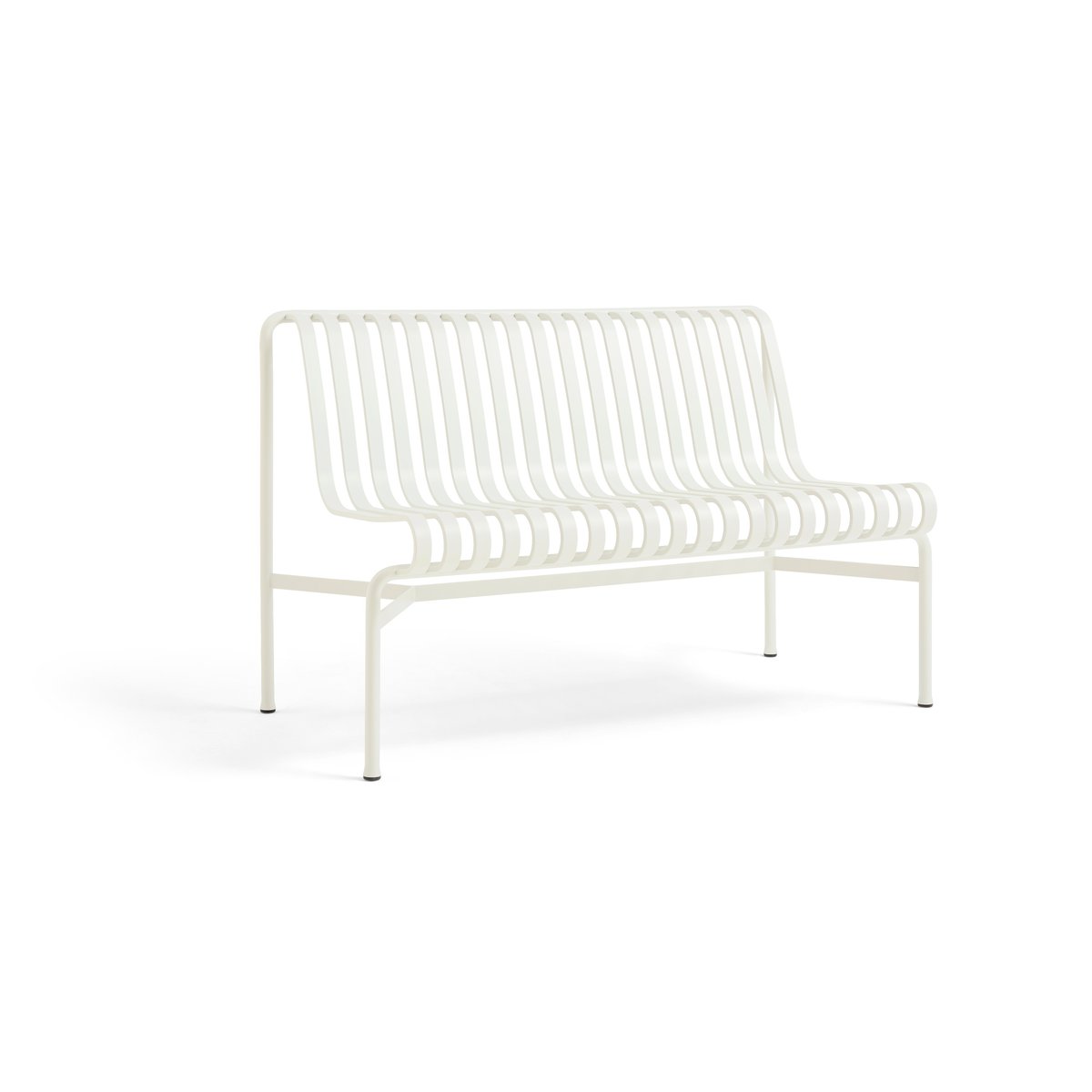 HAY Palissade Dining bank zonder armleuningen Cream white