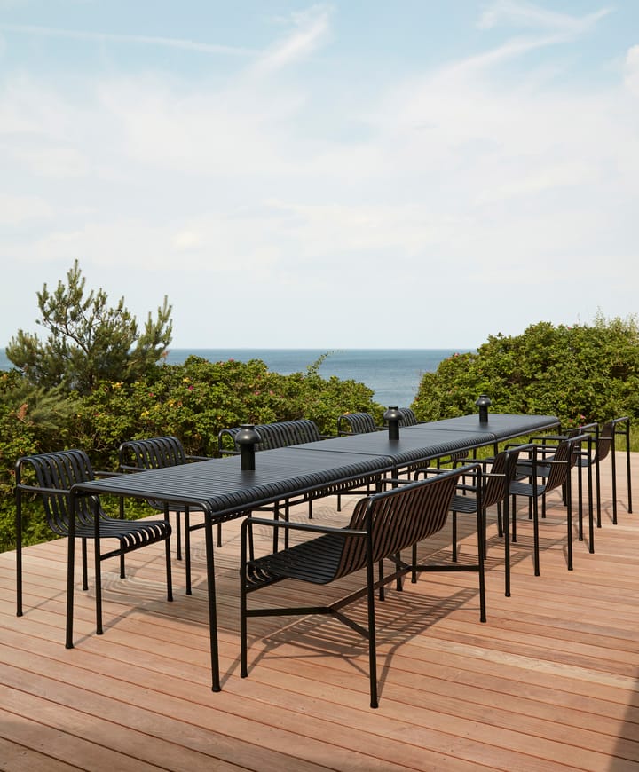 Palissade eettafel 170x90 cm, Anthracite HAY