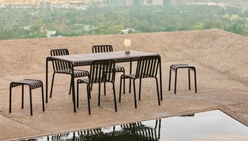 Palissade eettafel 170x90 cm - Anthracite - HAY
