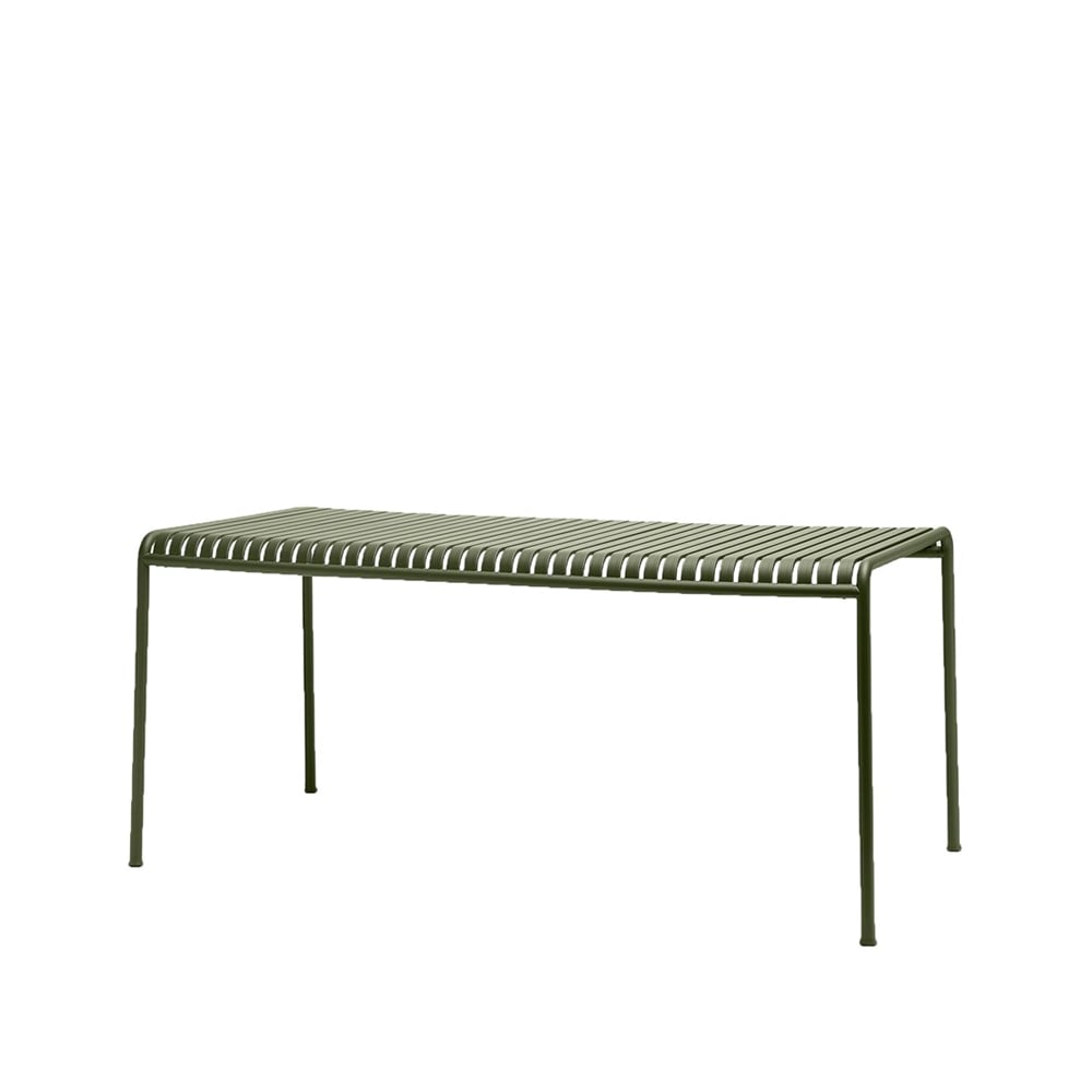 HAY Palissade eettafel 170x90 cm Olive green | Scandinavisch Interieur | Tuintafels | Groen