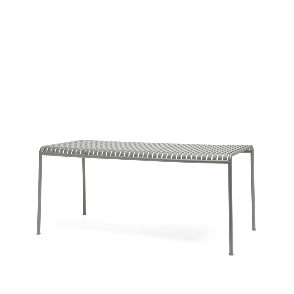 HAY Palissade eettafel 170x90 cm Sky grey | Scandinavisch Interieur | Tuintafels | Grijs
