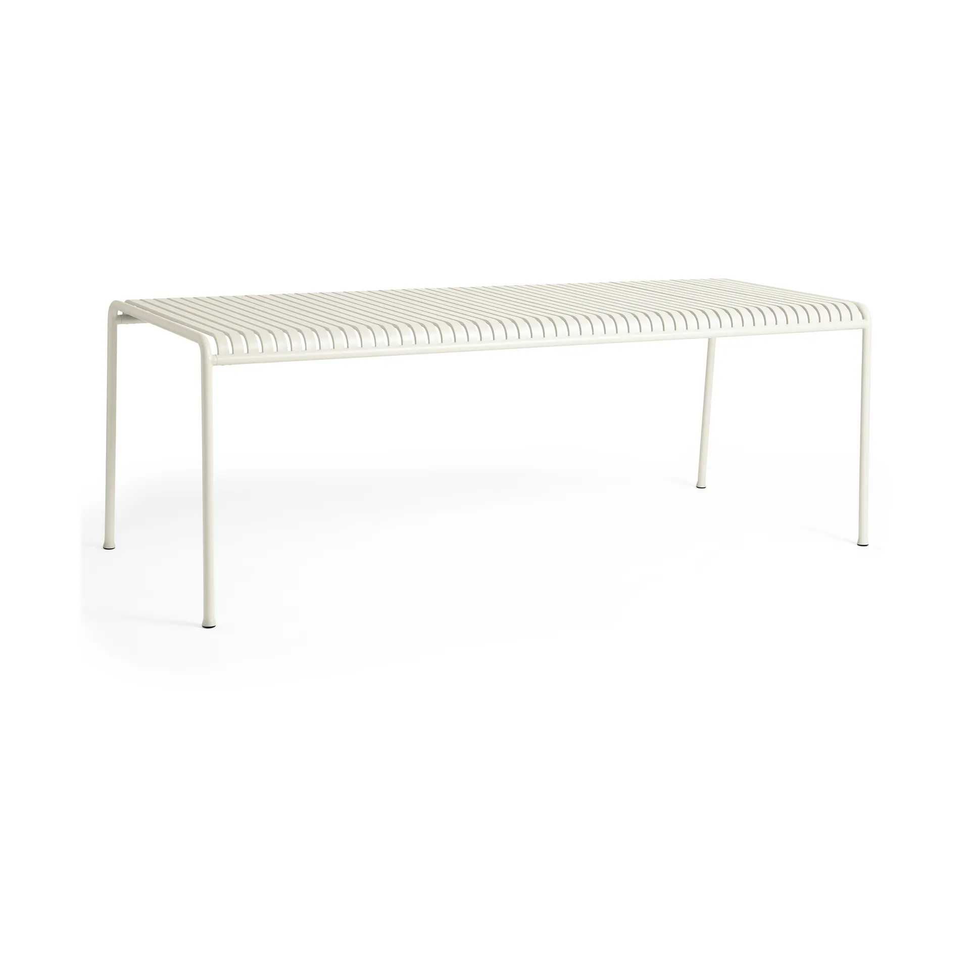 Palissade eettafel 220x90 cm, Cream white HAY