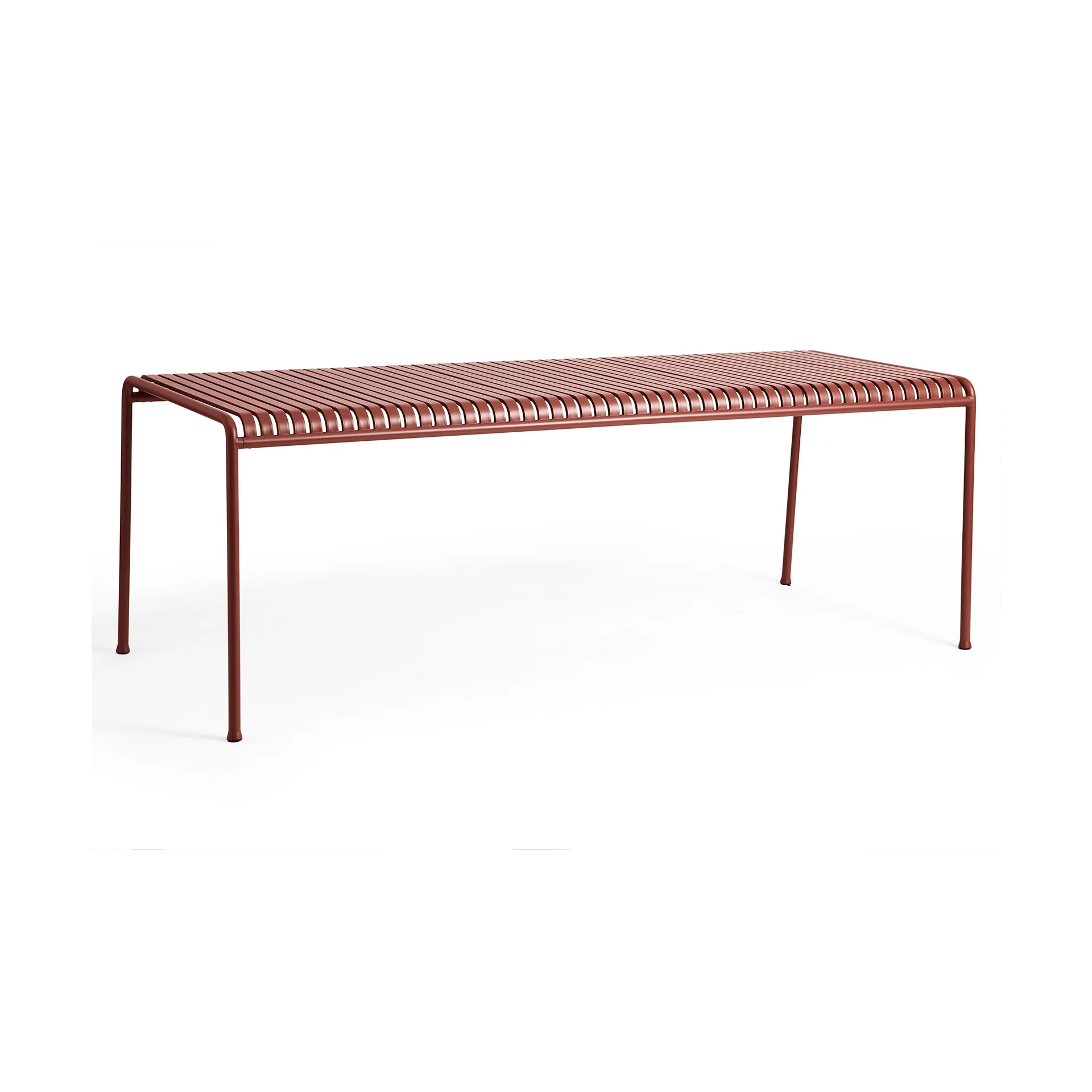 Palissade eettafel 220x90 cm, Iron red HAY