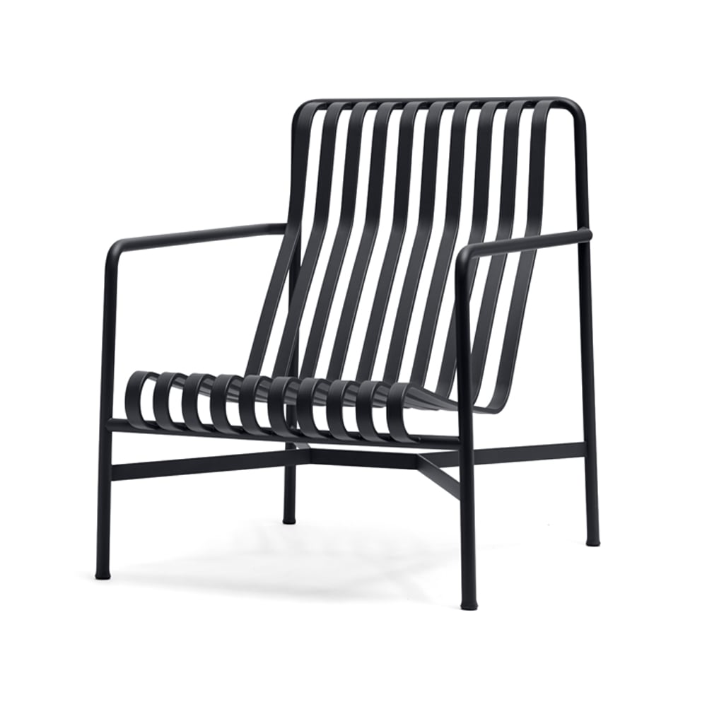 HAY Palissade High loungefauteuil anthracite