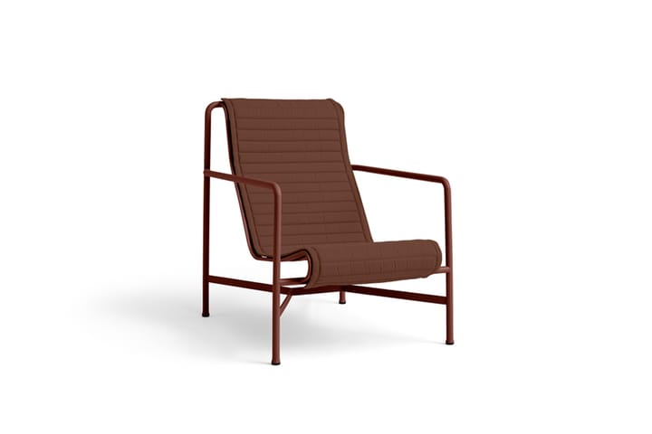 Palissade High loungefauteuil - Iron red - HAY