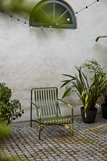 Palissade High loungefauteuil - Olive - HAY
