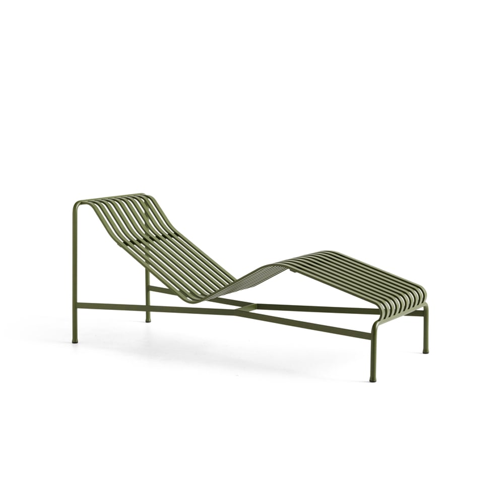 HAY Palissade ligstoel Olive | Scandinavisch Interieur | Groen