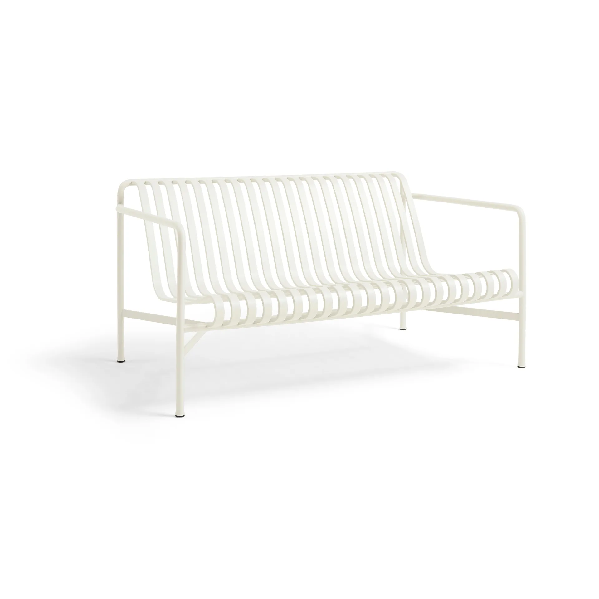 Palissade loungebank, Cream white HAY