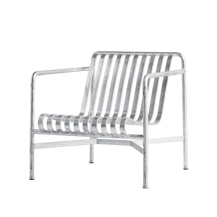 Palissade Low loungefauteuil - hot galvanized - HAY