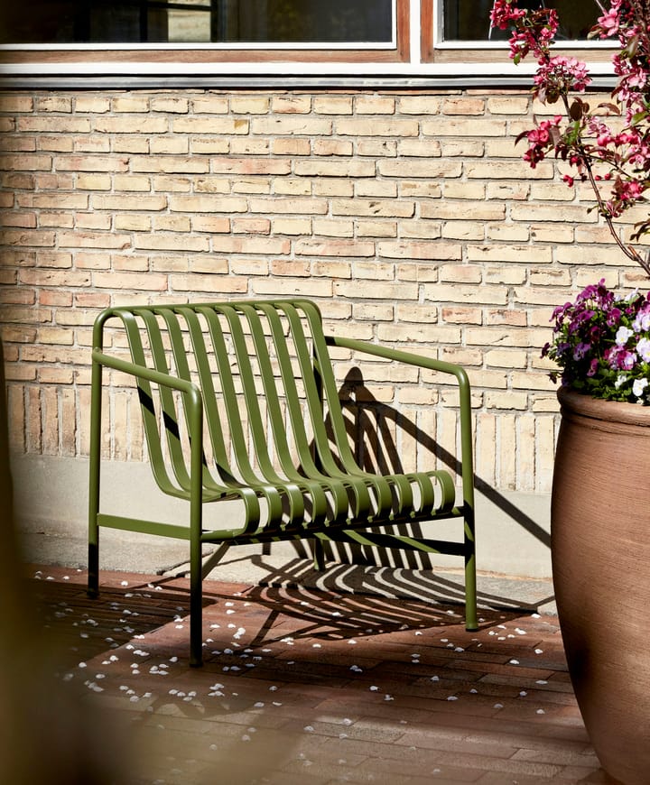 Palissade Low loungefauteuil, Olive HAY