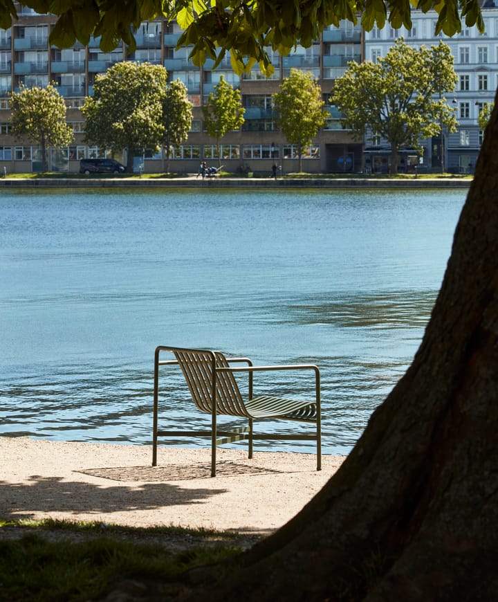 Palissade Low loungefauteuil, Olive HAY
