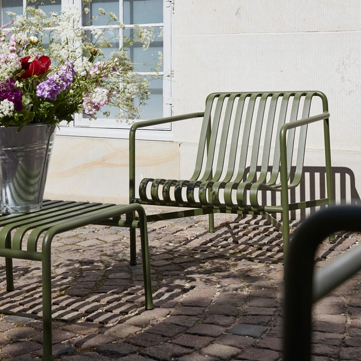 Palissade Low loungefauteuil, Olive HAY