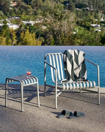 Palissade Low loungefauteuil - Sky grey - HAY