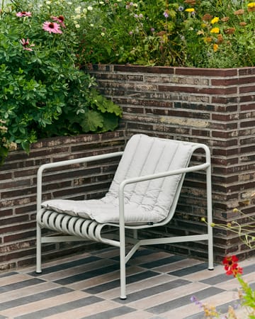 Palissade Low loungefauteuil - Sky grey - HAY