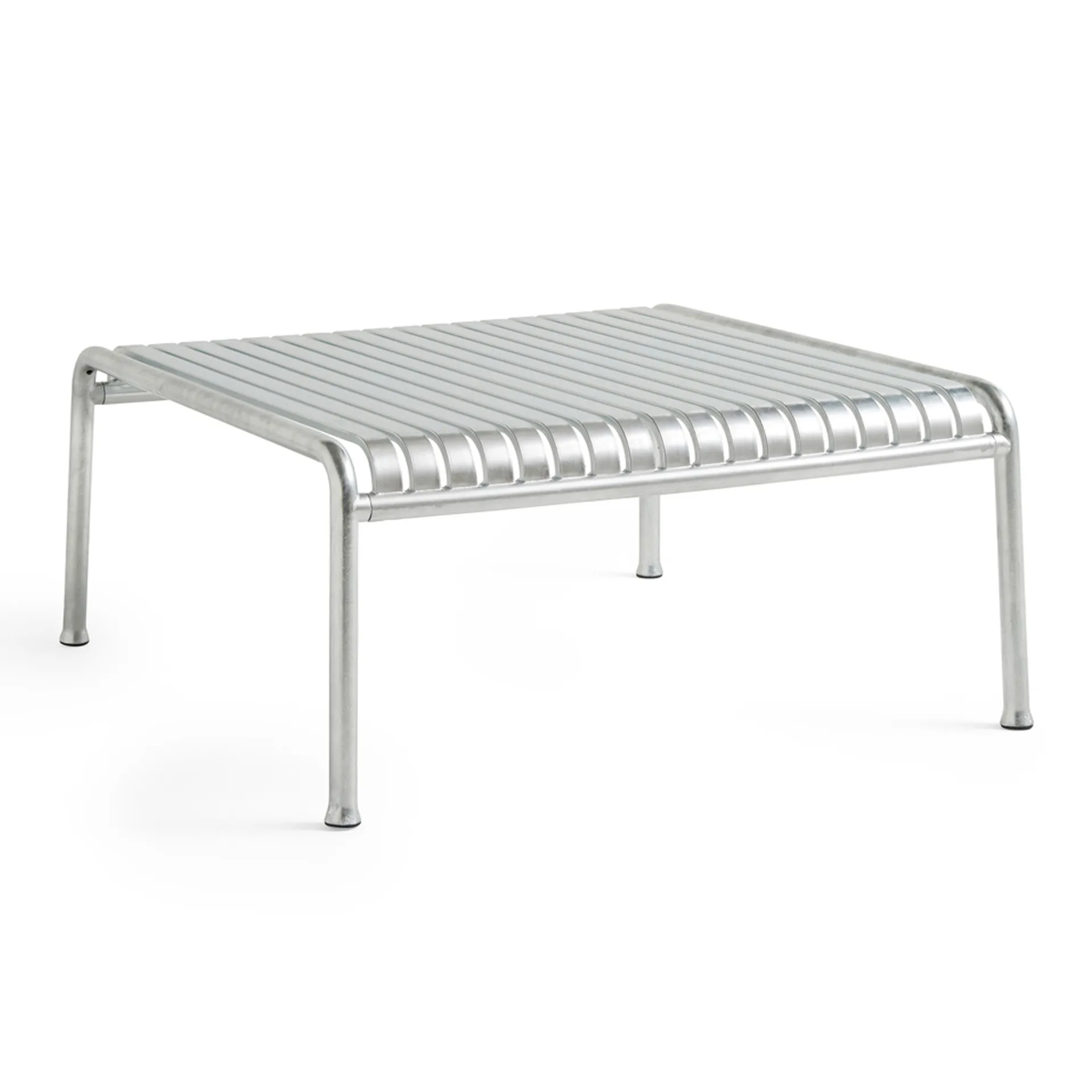 Palissade Low Table tafel 81,5x86x38 cm, Hot galvanised steel HAY
