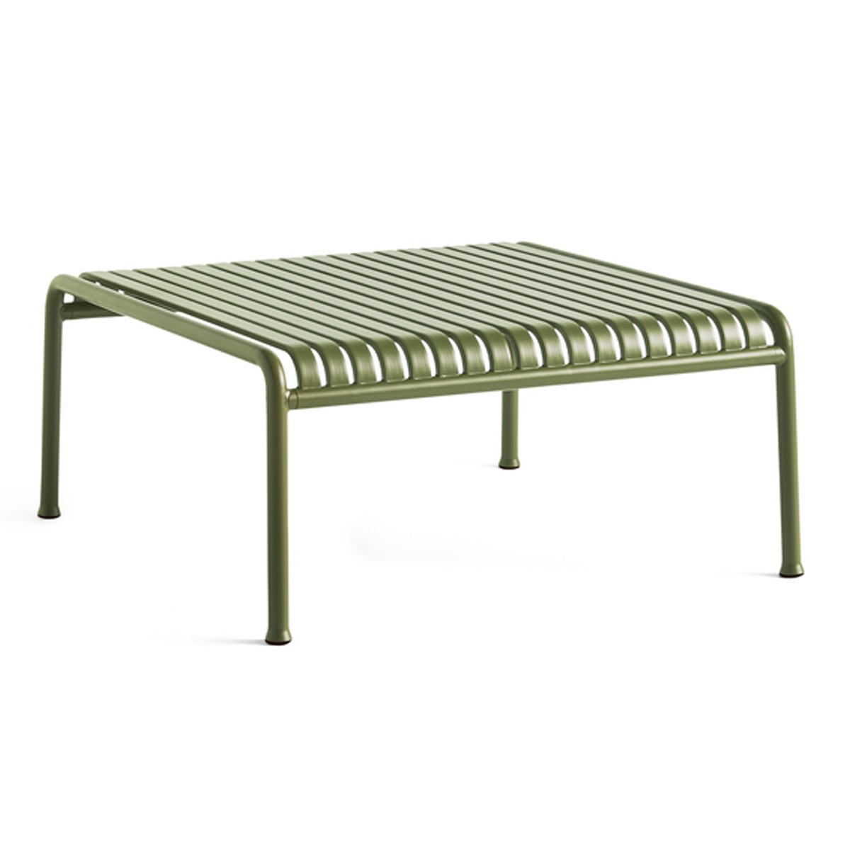 HAY Palissade Low Table tafel 81,5x86x38 cm Olive | Scandinavisch Interieur | Tuintafels | Groen