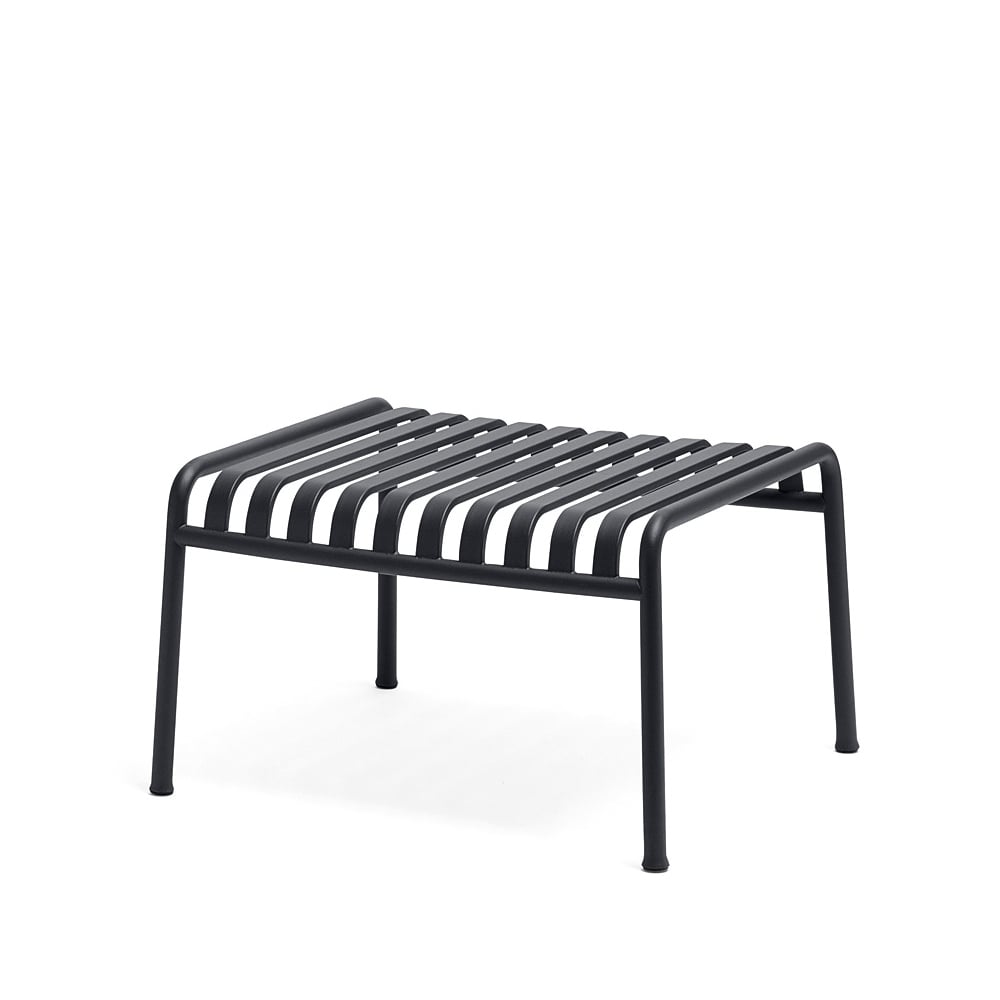 HAY Palissade Ottoman voetenbank Anthracite | Scandinavisch Interieur | Zwart